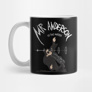 Mr Anderson Vs The Matrix Mug